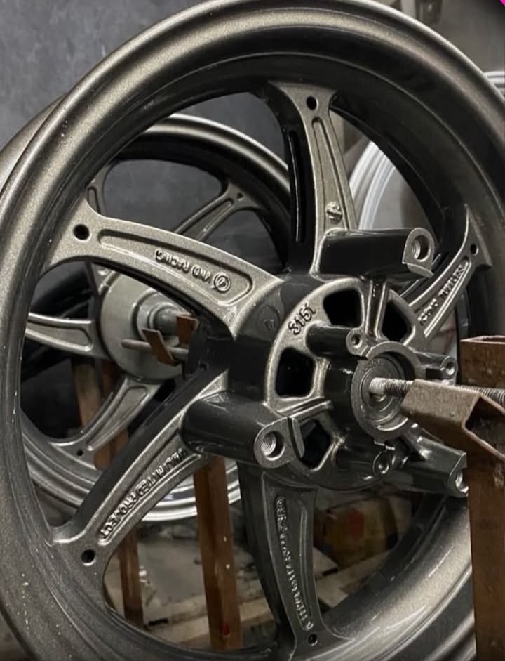 Hasil repaint velg motor SuryaPainting18